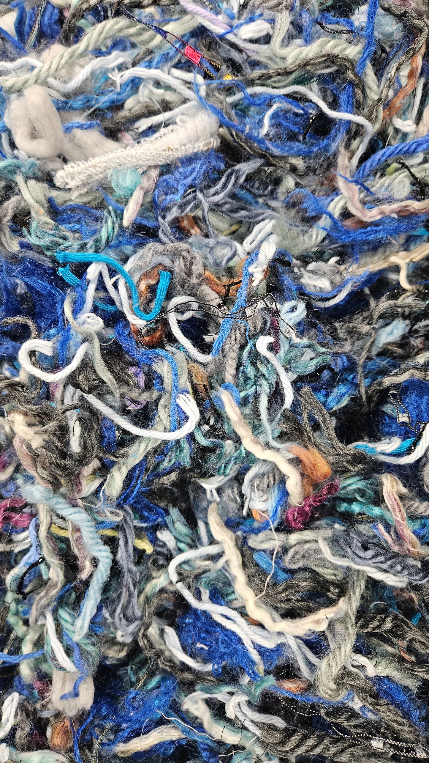 CINDERELLA - hand-cut vintage novelty yarns for fiber blending - 2 oz | 57 g