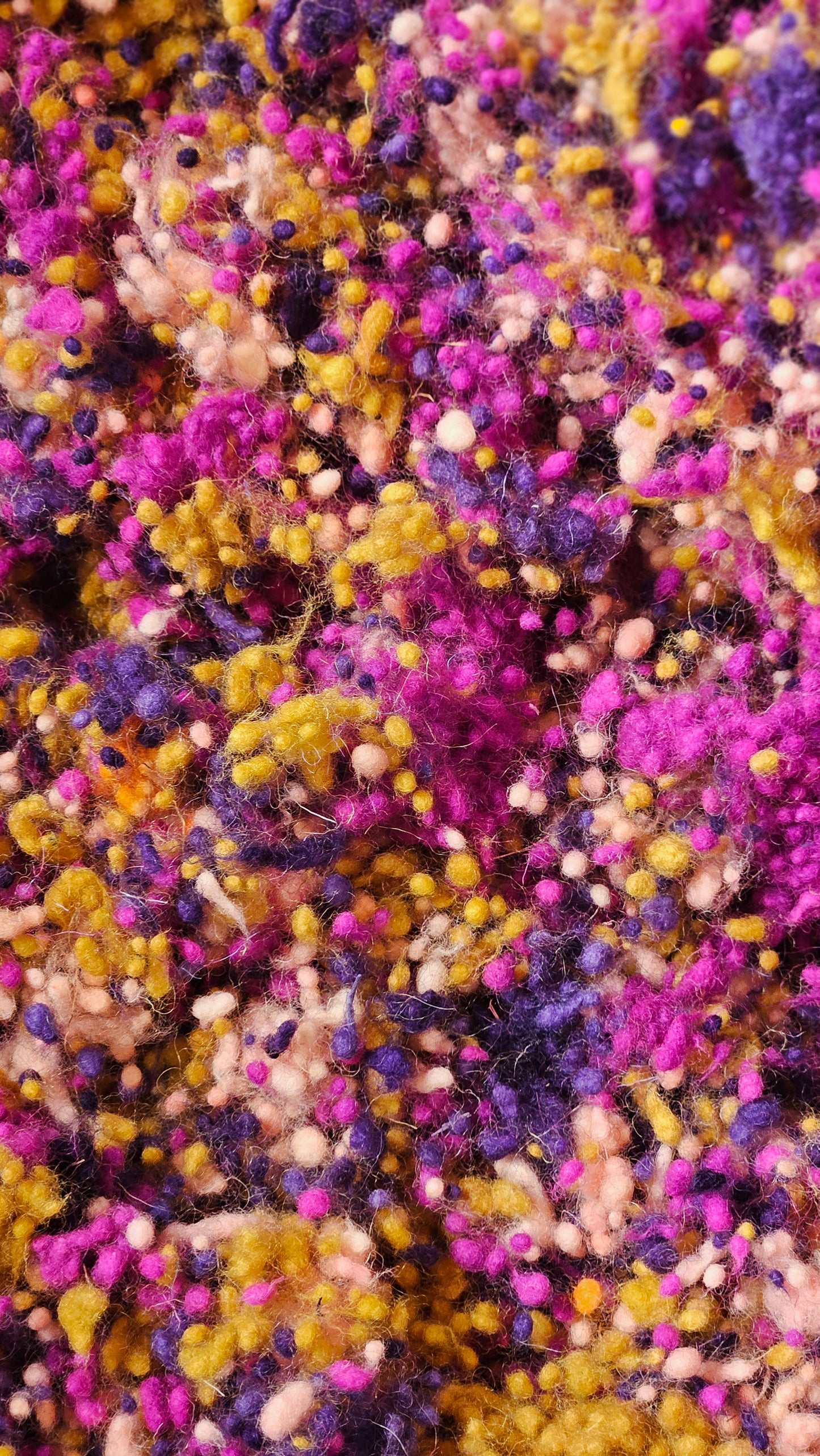 CONSTANTINOPLE - hand-dyed fine wool nepps for fiber blending and felting - 1 oz | 28 g