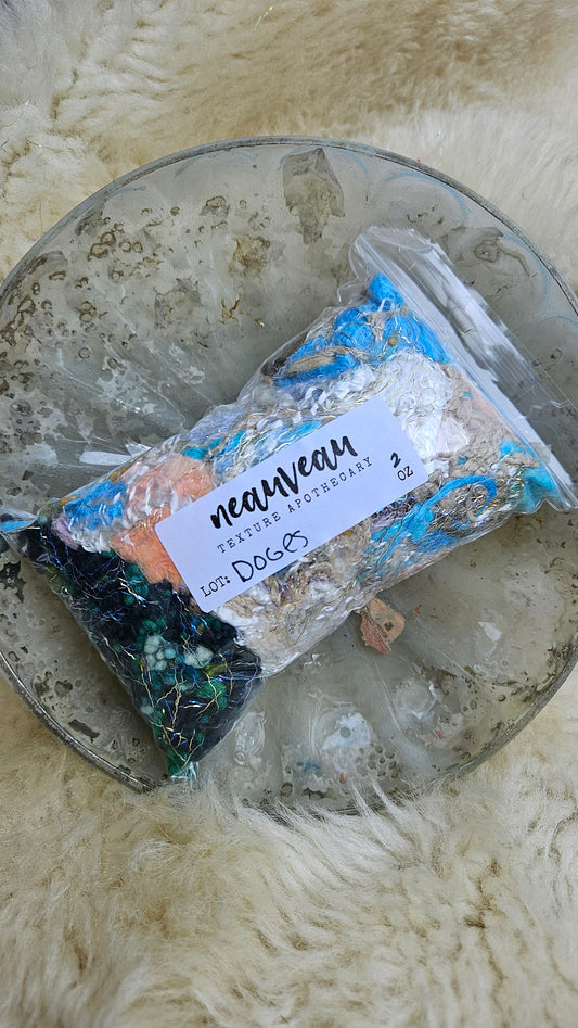 THE DOGES PALACE - limited edition Renoir Impressionist inspired luxury fiber artist kit for fiber blending and felting - 2.5 oz | 71 g