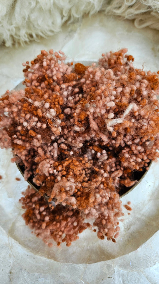 HEIDELBERG - hand-dyed fine wool nepps for fiber blending and felting - 1 oz | 28 g