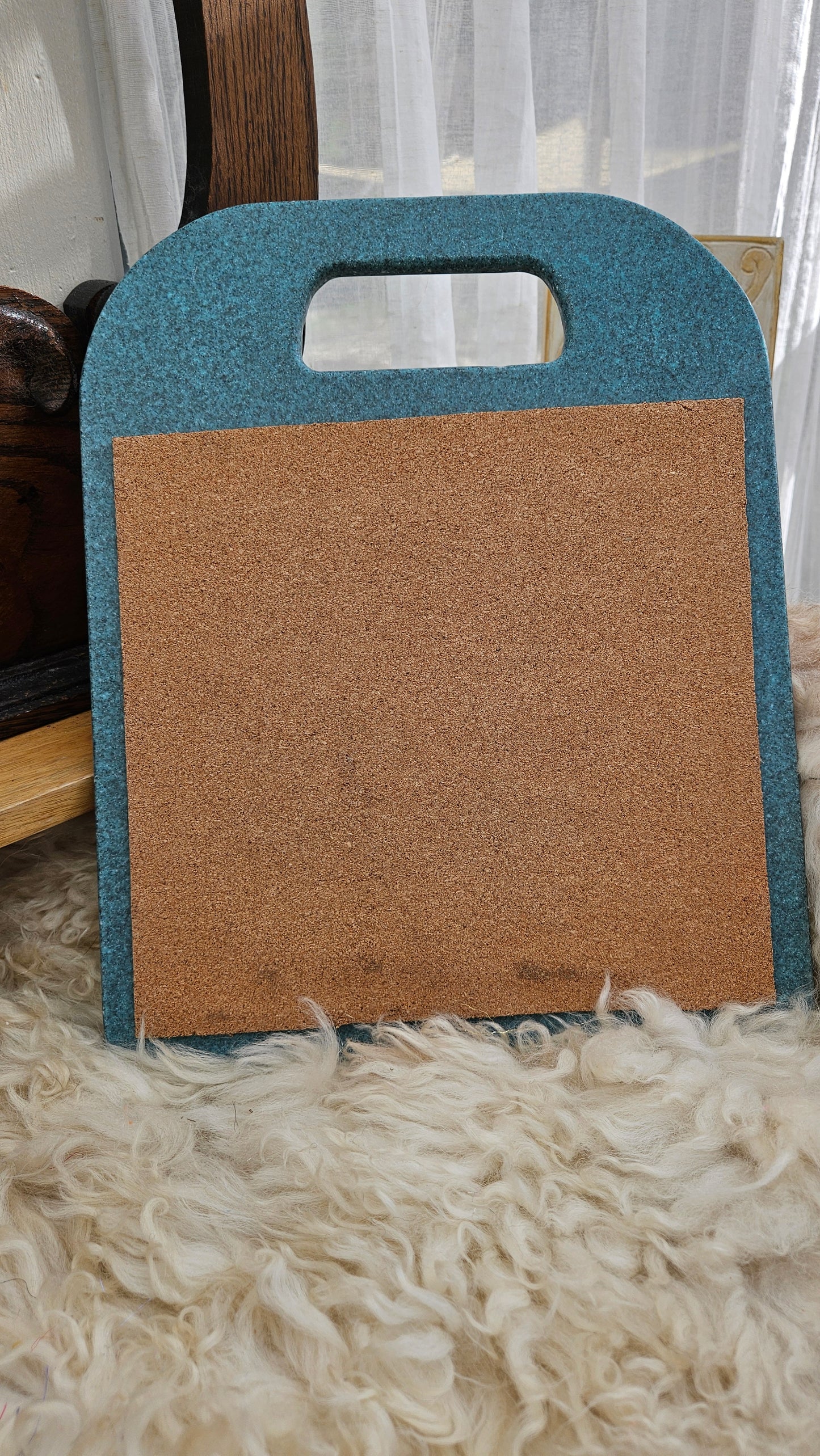 BLENDING BOARD - handcrafted Corian 72 TPI 10x10 blending board for blending fibers into batts and rolags - Large | 10TL