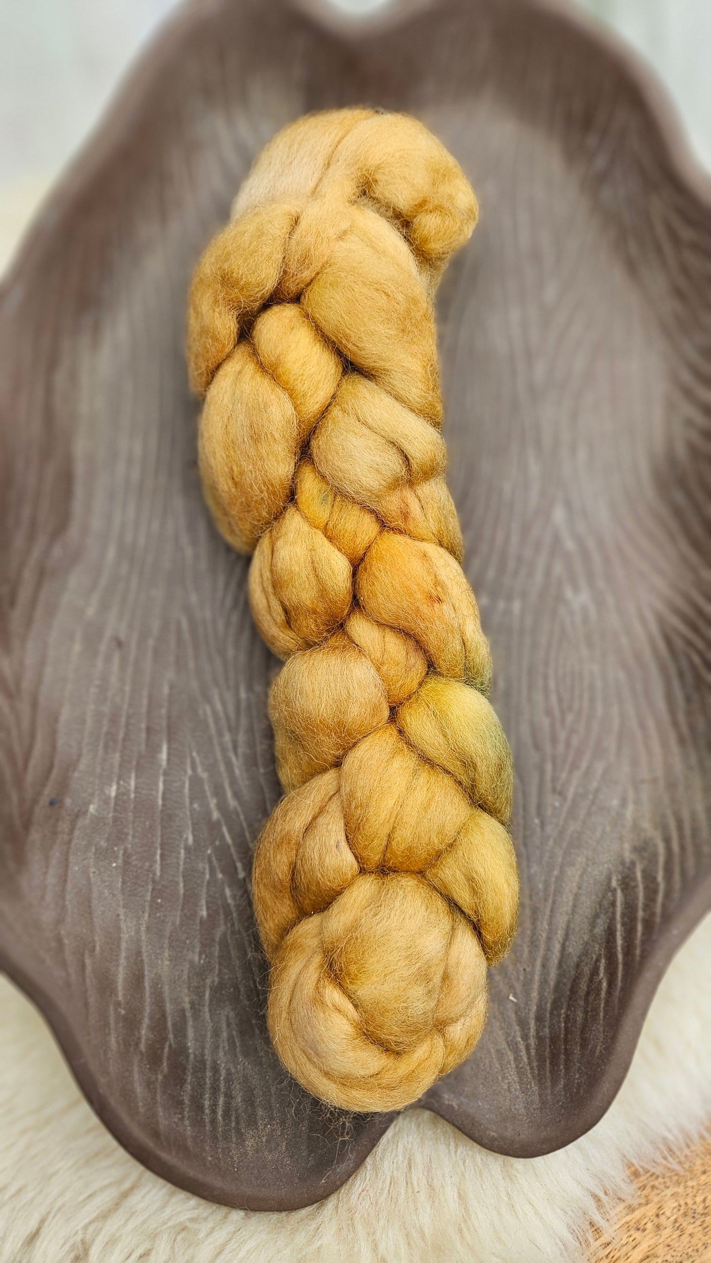 Hand-dyed Luxe Longwool Roving for felting and spinning - 3 oz | OR01