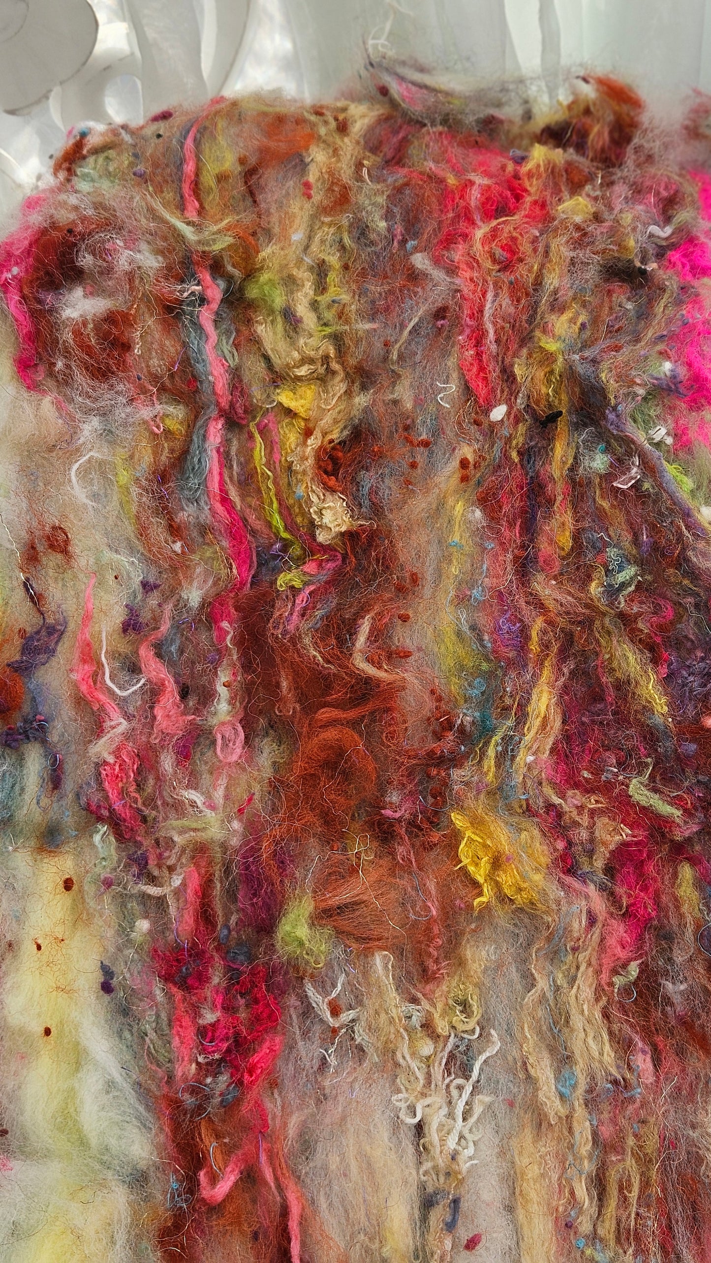 Luxe Layered Textured XL Art Batt - 250 - 3.6 ounces | 102 grams