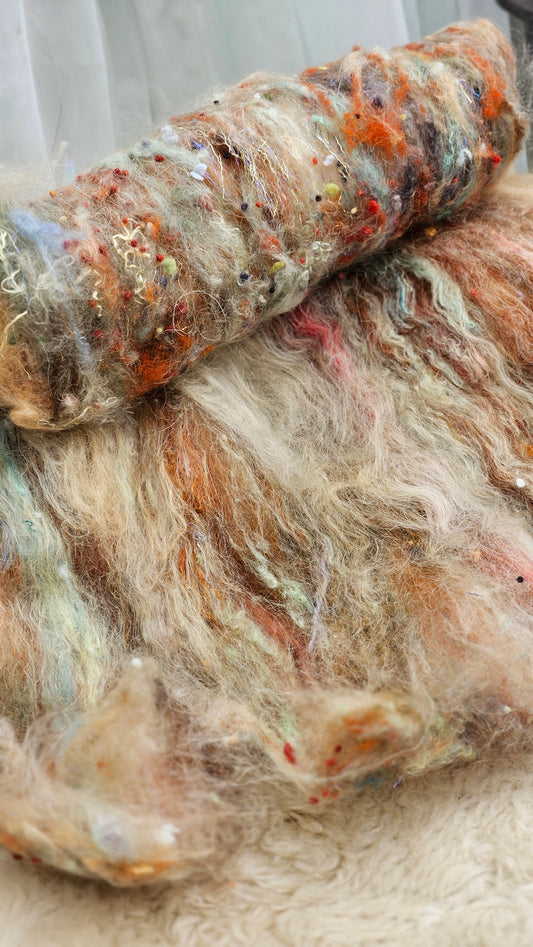 Luxe Layered Textured XL Art Batt - 209 - 3.0 ounces | 85 grams