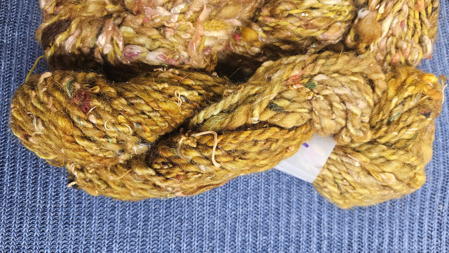 Handspun Yarn Lot - 3 Skeins Gildenberry