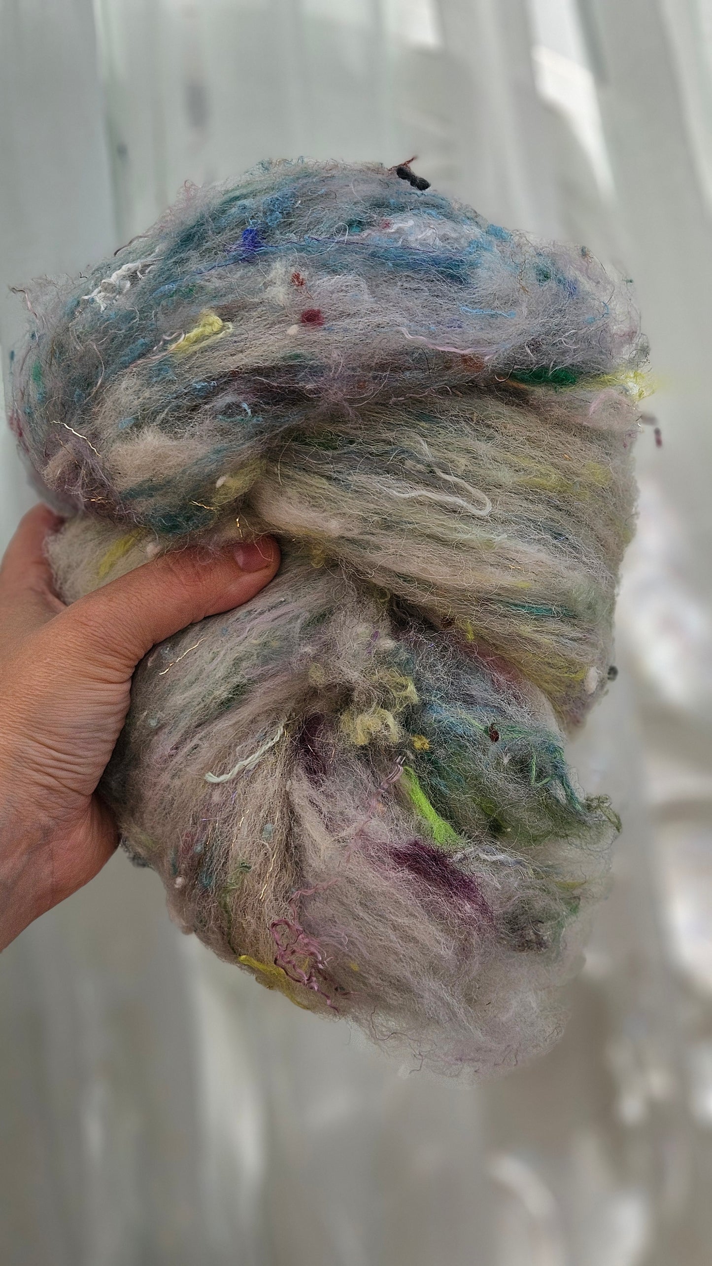 Luxe Layered Textured XL Art Batt - 261 - 3.6 ounces | 102 grams