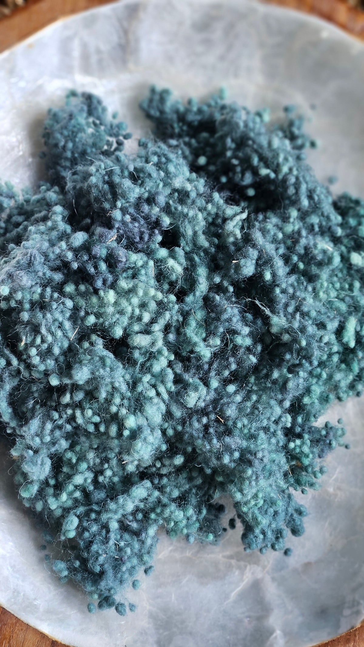 Salona - hand-dyed fine wool nepps for fiber blending and felting - 1 oz | 28 g