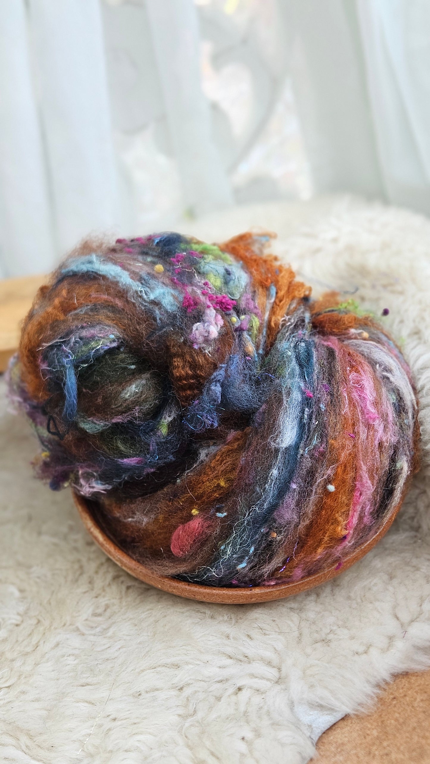 Luxe Layered Textured XL Art Batt - 240 - 4.0 ounces | 114 grams