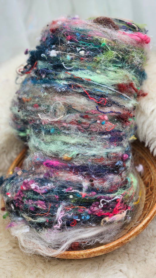 Luxe Layered Textured XL Art Batt - 216 - 3.4 ounces | 96 grams