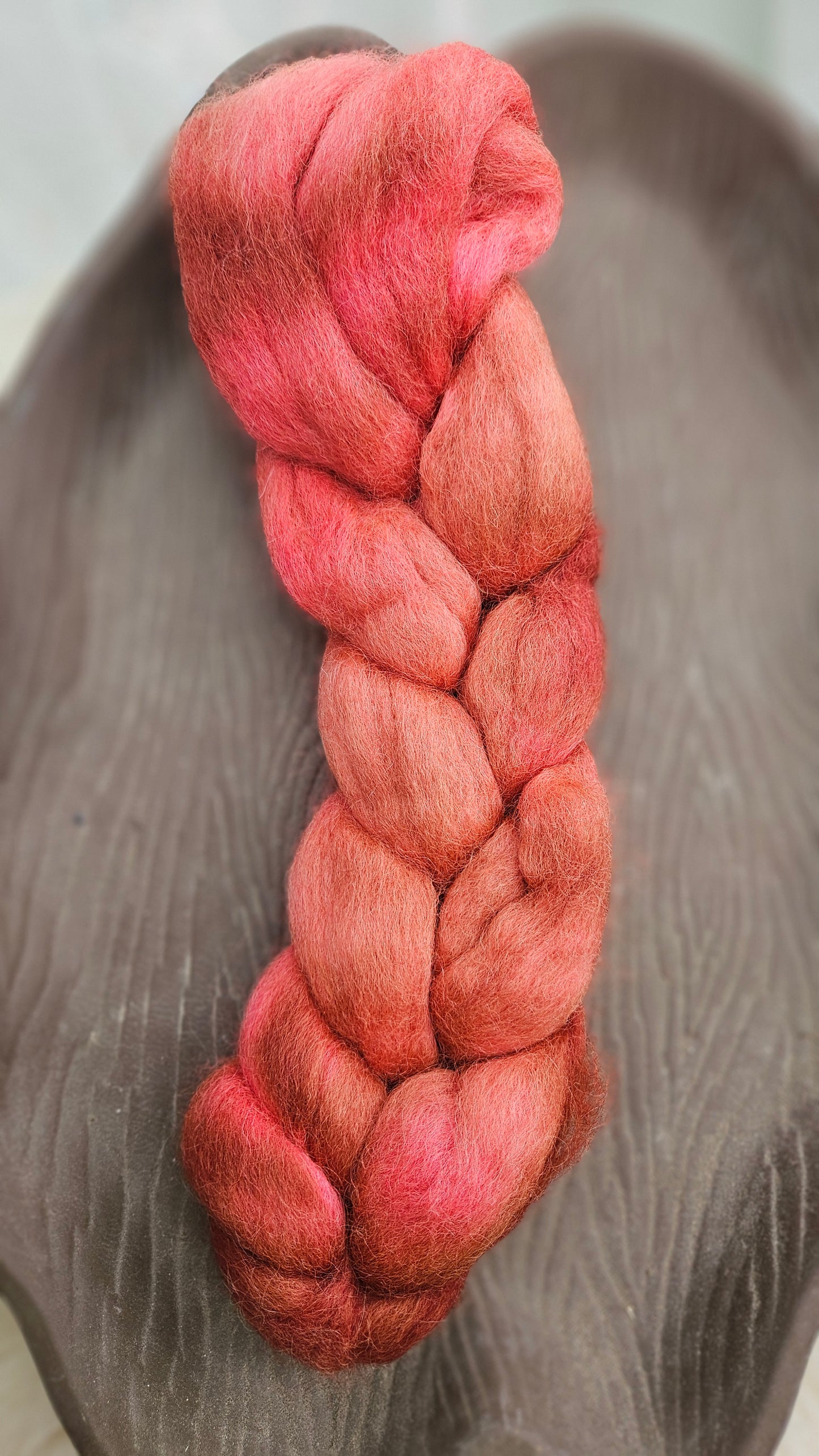 Hand-dyed Luxe Longwool Roving for felting and spinning - 2.9 oz | RD06