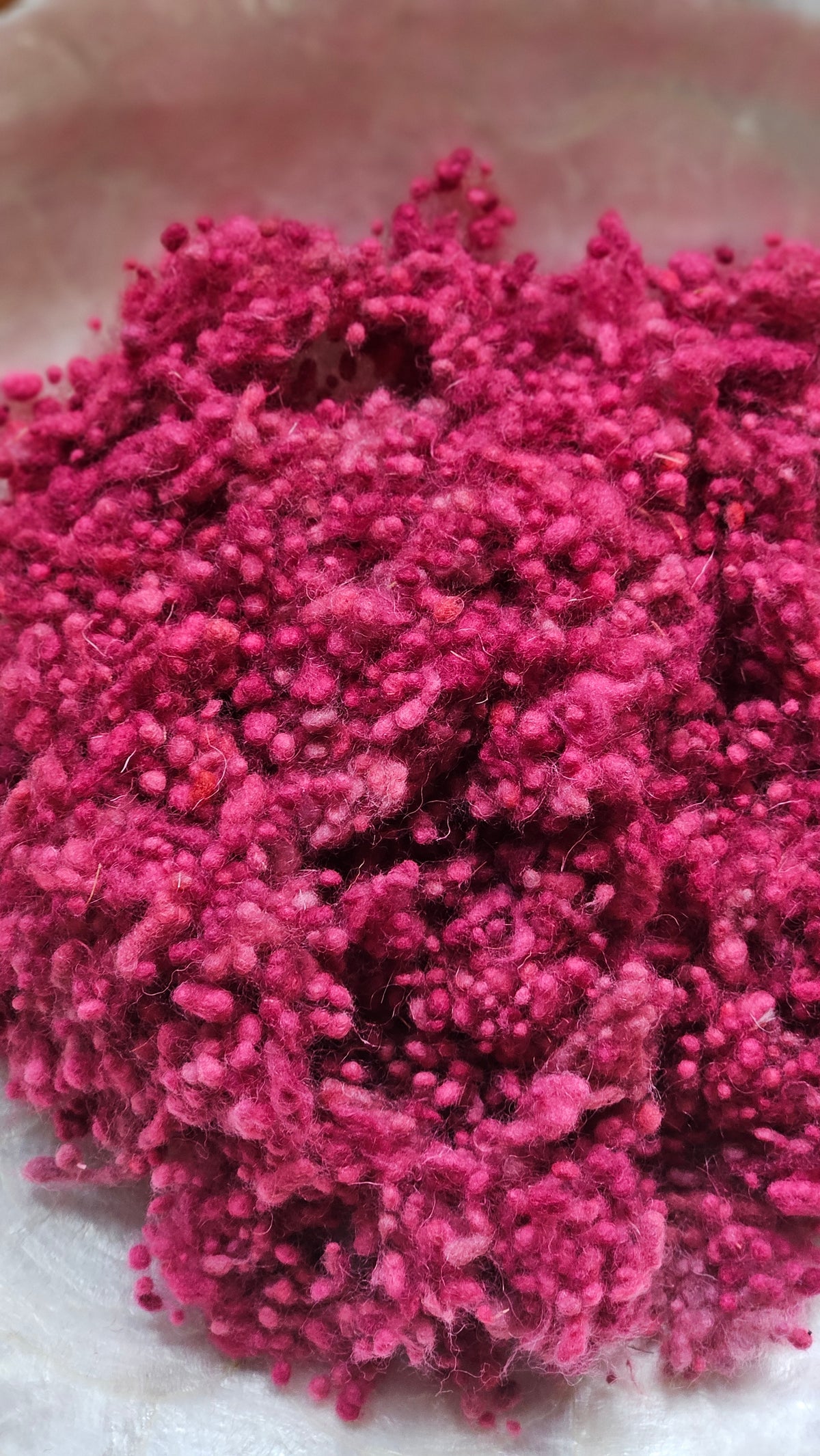 Singidunum - hand-dyed fine wool nepps for fiber blending and felting - 1 oz | 28 g