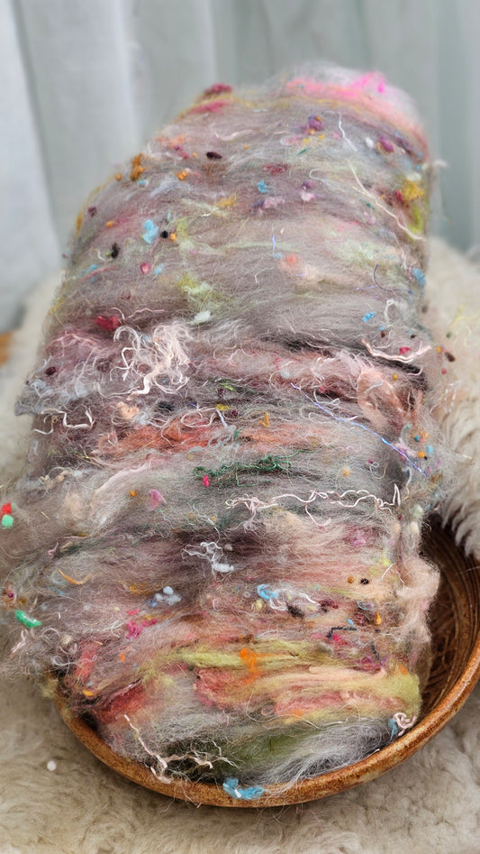 Luxe Layered Textured XL Art Batt - 223 - 3.5 ounces | 99 grams