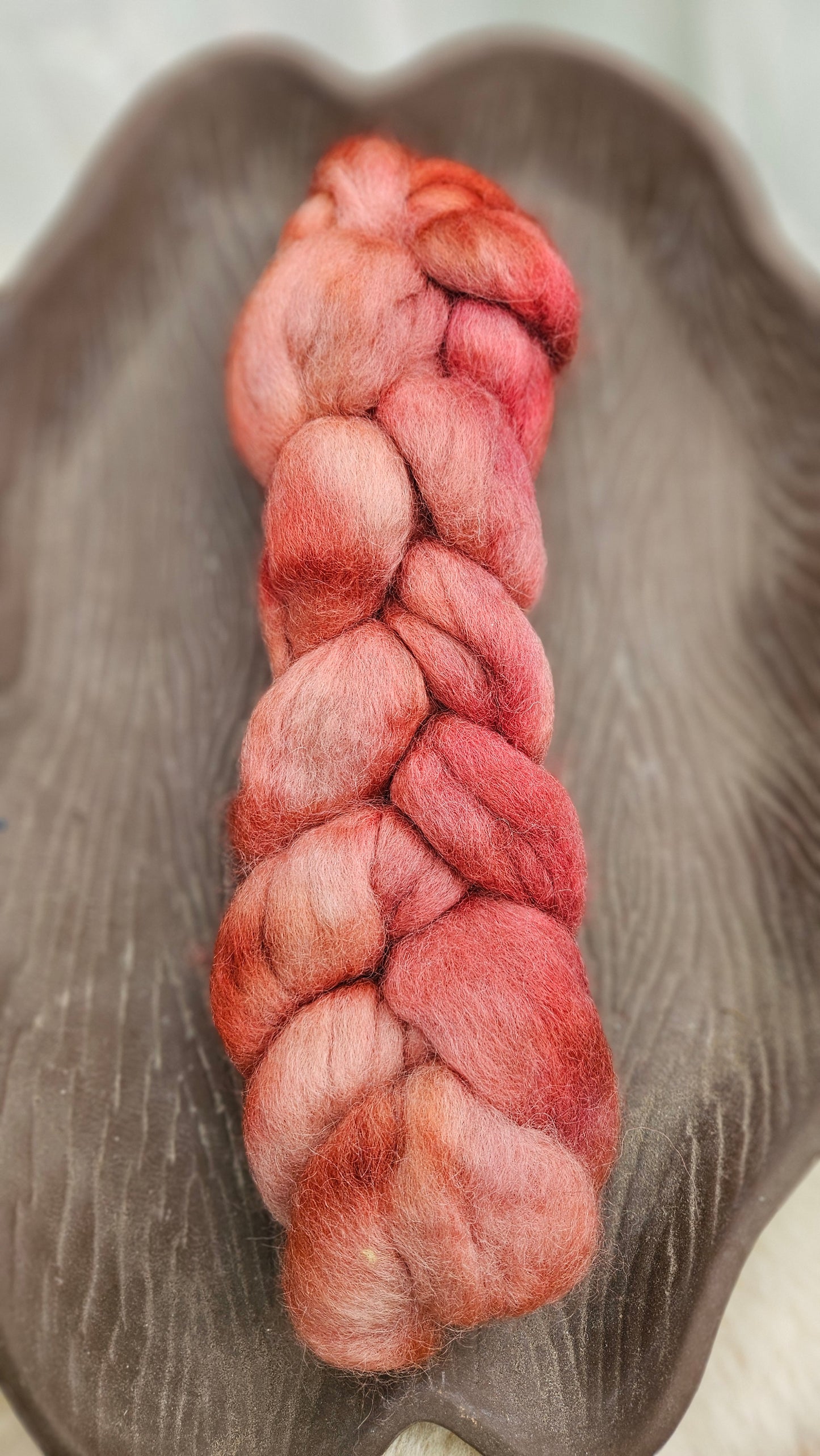 Hand-dyed Luxe Longwool Roving for felting and spinning - 2.9 oz | RD07
