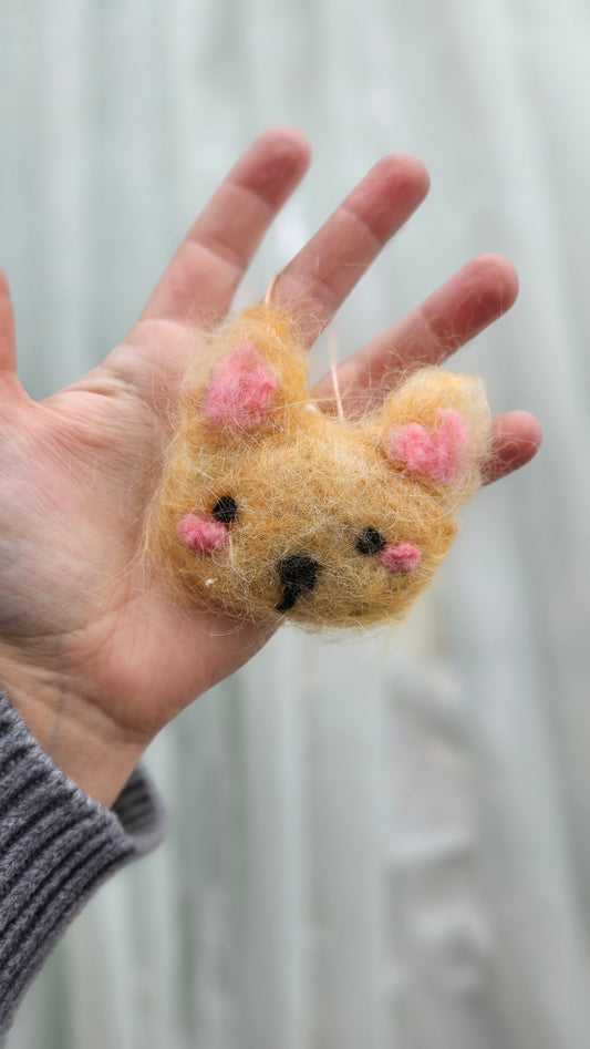Lucy Jo Felts: Kitten Ornament