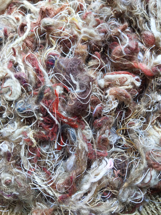 REMBRANDT - recycled thread mix for fiber blending, felting, and papermaking - 3 oz | 85 g