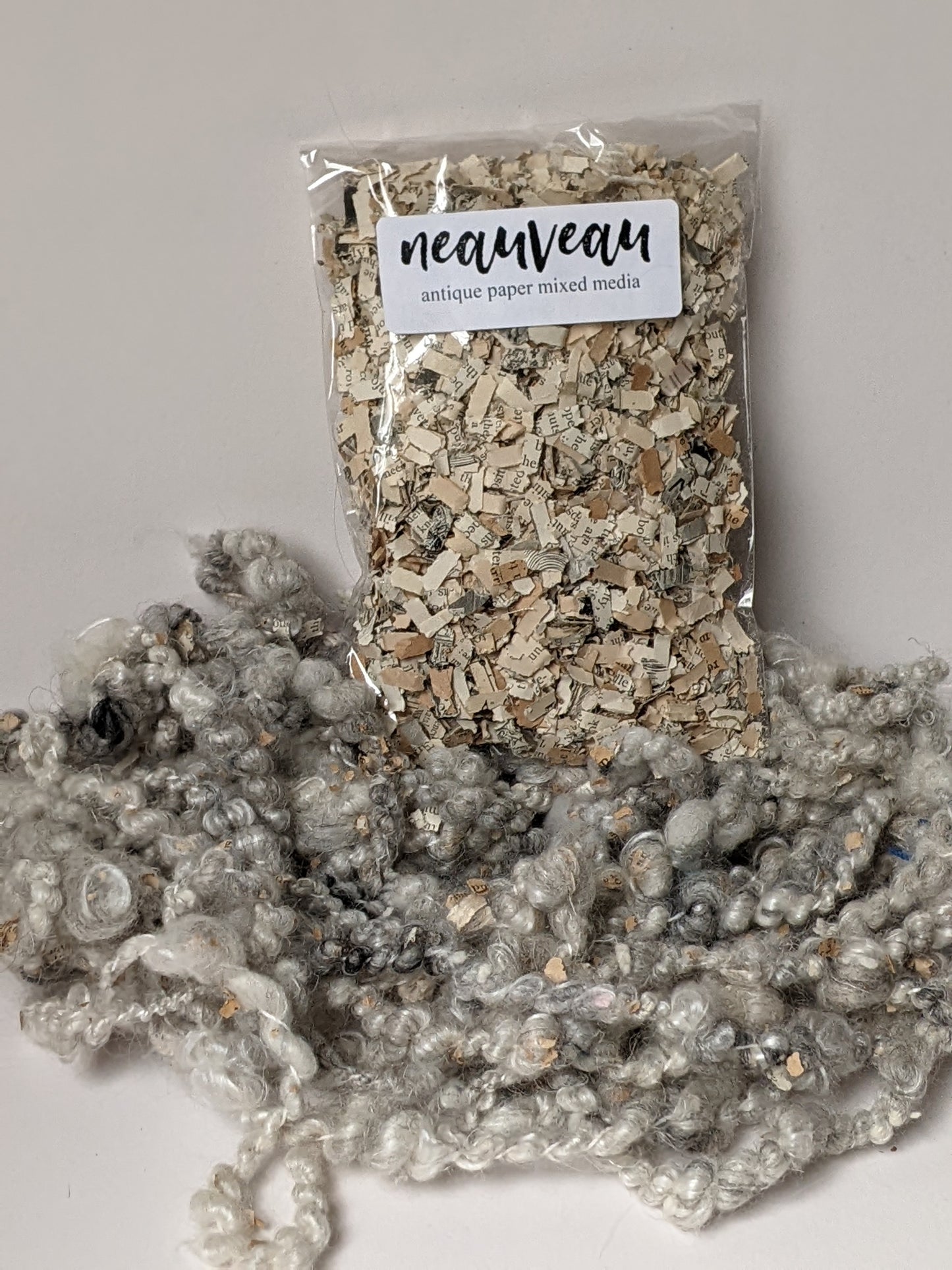 1800s antique paper bits for papermaking - 1 oz | 28 g