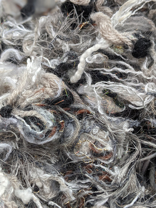 ESCHER - recycled thread mix for fiber blending and felting - 3 oz | 85 g