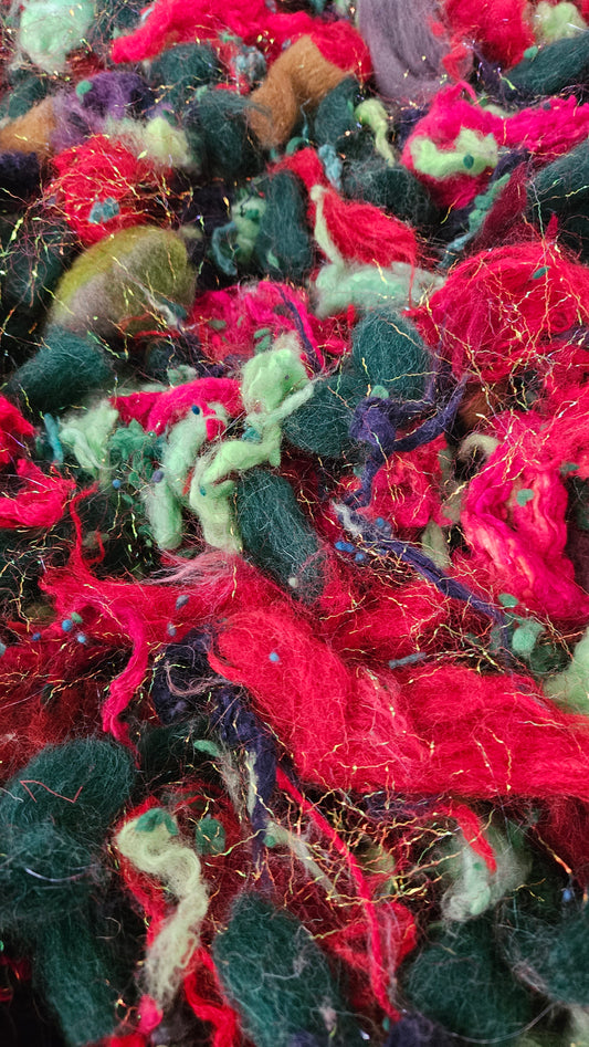 MARY QUEEN OF SCOTS Inspired Fiber Art Texture Blend - 4 ounces WAFA