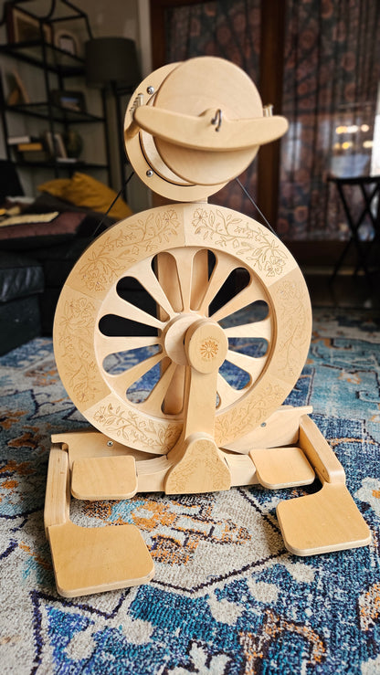 SpinOlution Spinning Wheel Consultation and Custom Order