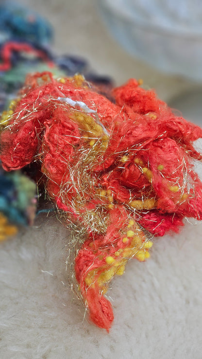 GOLDFISH Matisse Inspired Fiber Art Texture Blend Kit - 2.5 ounces