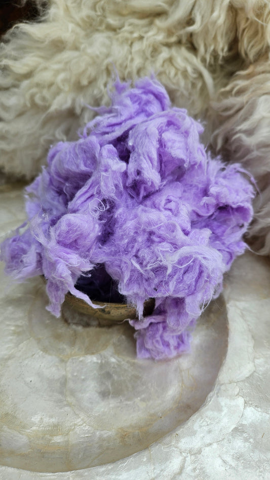 PHLOX Dyed Recycled Cotton Noil - 2.5 ounces