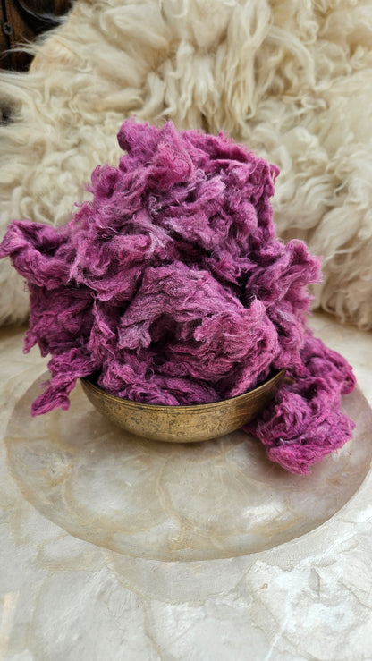 COSMOS Dyed Recycled Cotton Noil - 2.5 ounces