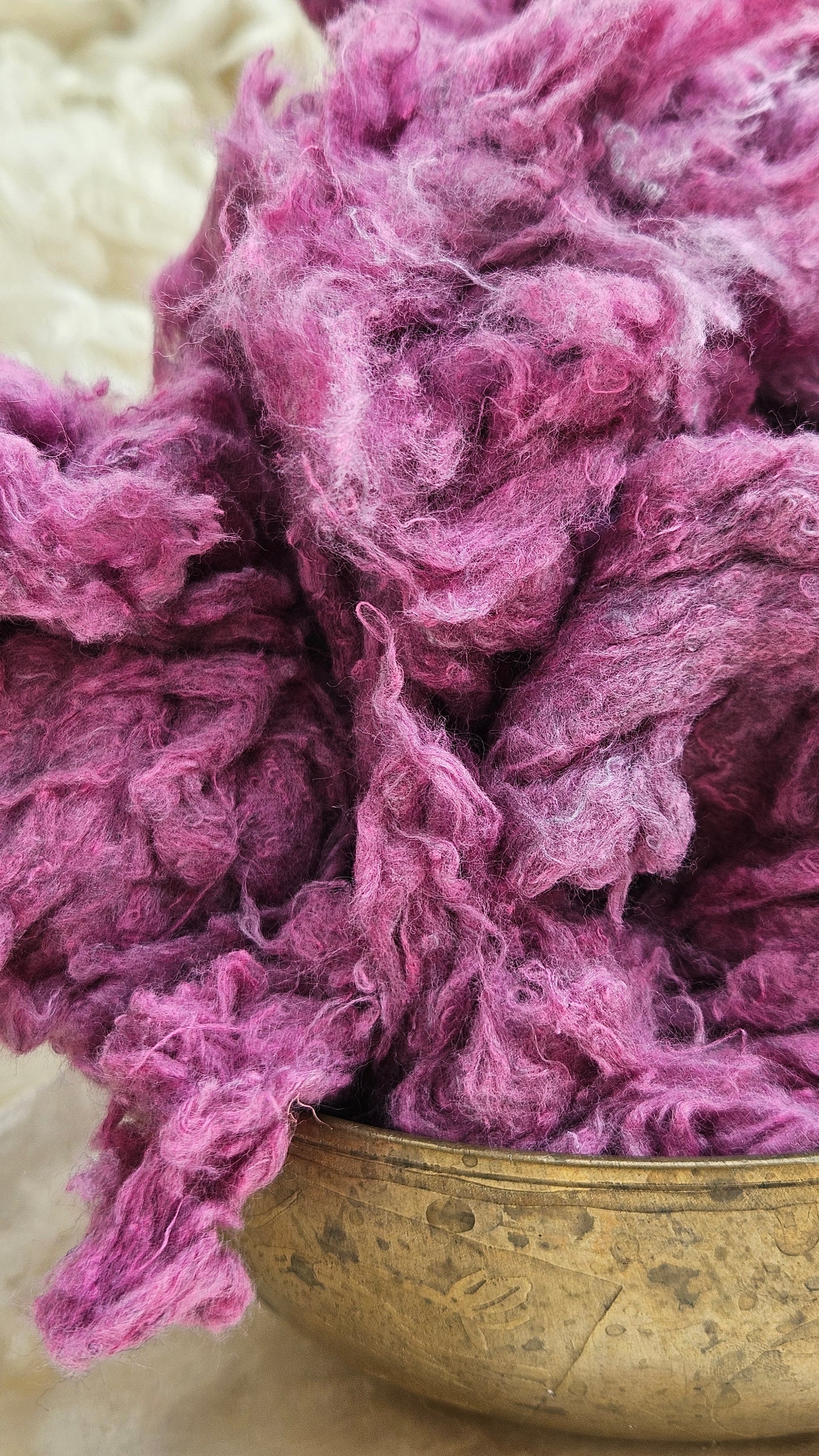 COSMOS Dyed Recycled Cotton Noil - 2.5 ounces