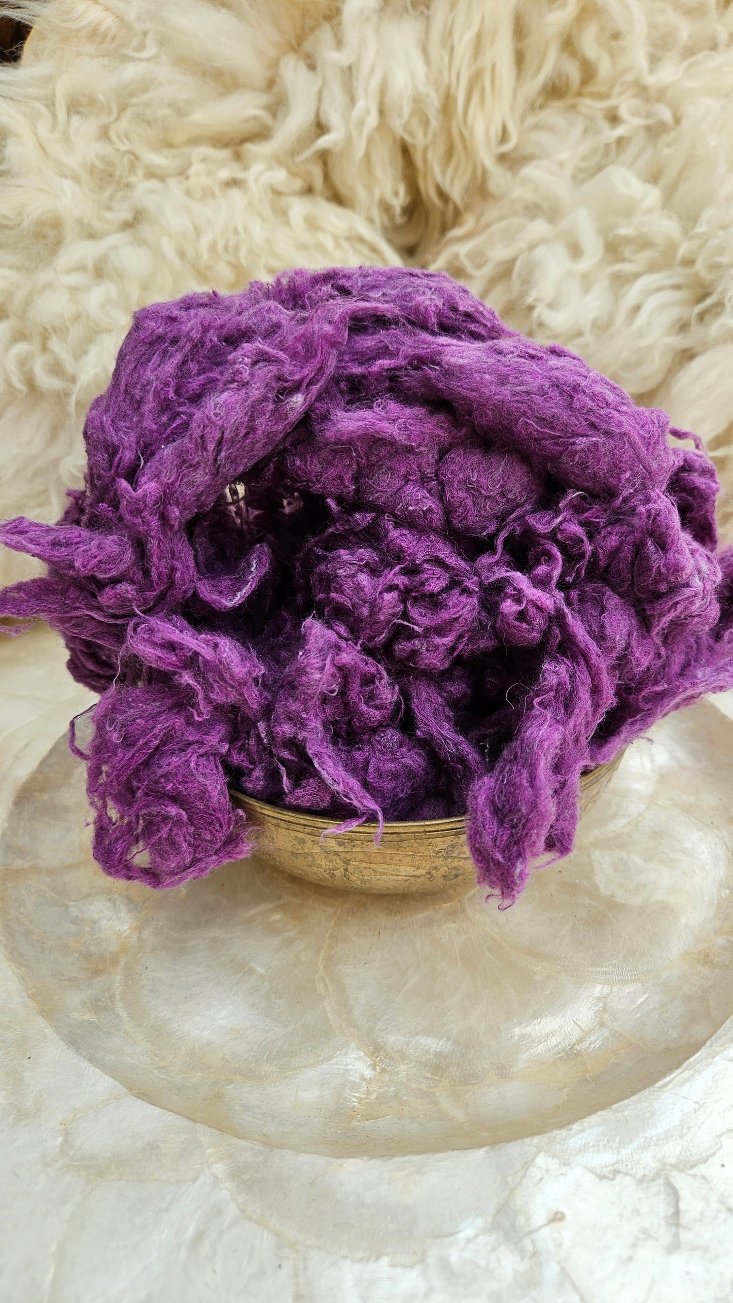 ASTER Dyed Recycled Cotton Noil - 2.5 ounces