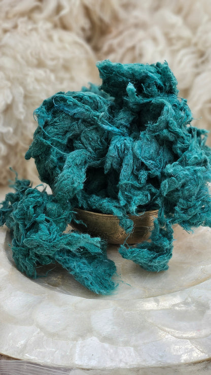 TRILLIUM Dyed Recycled Cotton Noil - 2.5 ounces