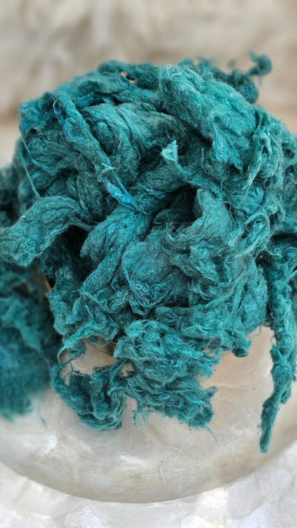 TRILLIUM Dyed Recycled Cotton Noil - 2.5 ounces