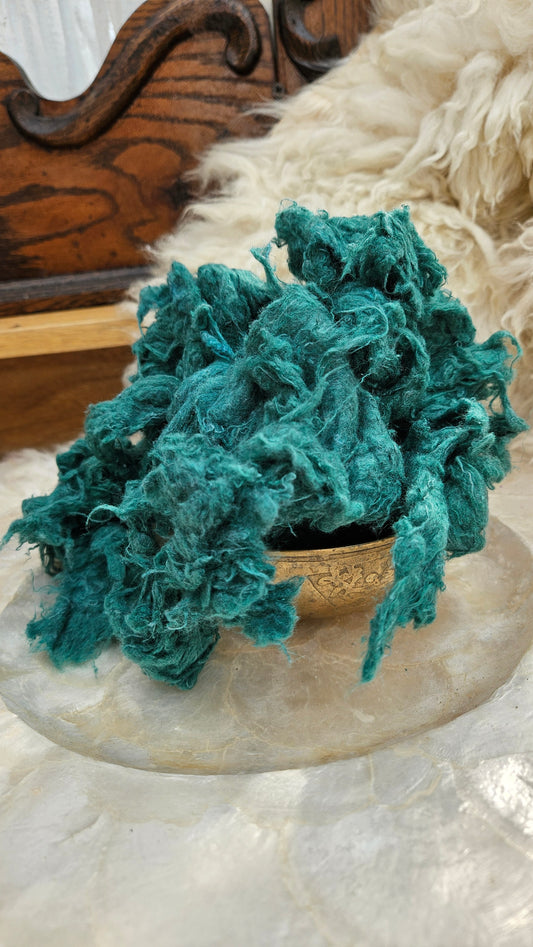 TRILLIUM Dyed Recycled Cotton Noil - 2.5 ounces