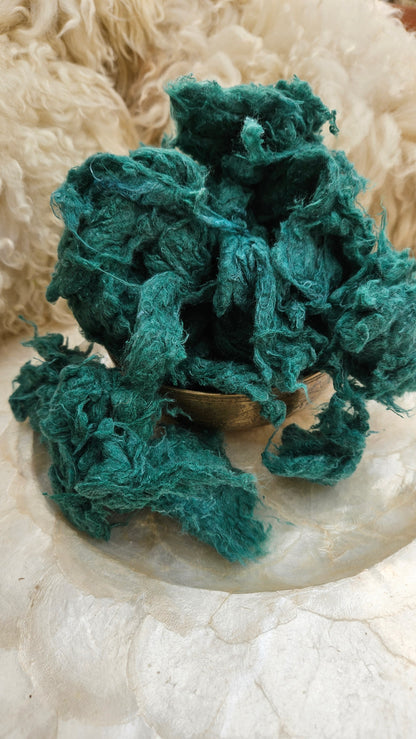 TRILLIUM Dyed Recycled Cotton Noil - 2.5 ounces