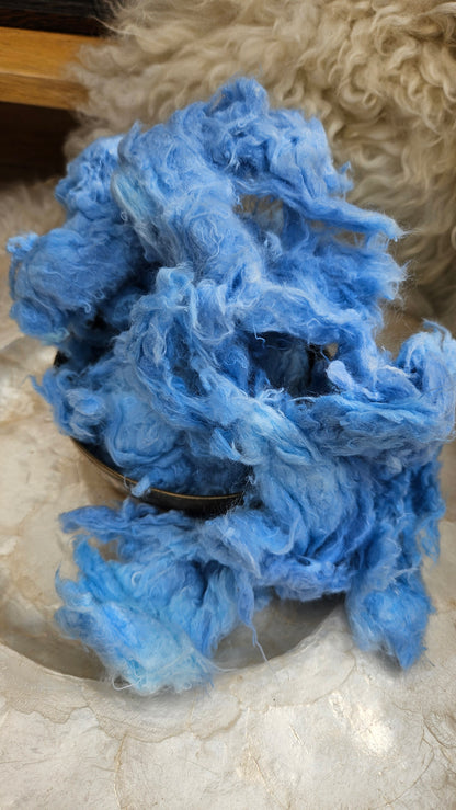 COLUMBINE Dyed Recycled Cotton Noil - 2.5 ounces