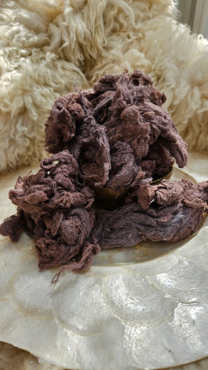 RYE Dyed Recycled Cotton Noil - 2.5 ounces