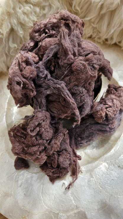 RYE Dyed Recycled Cotton Noil - 2.5 ounces