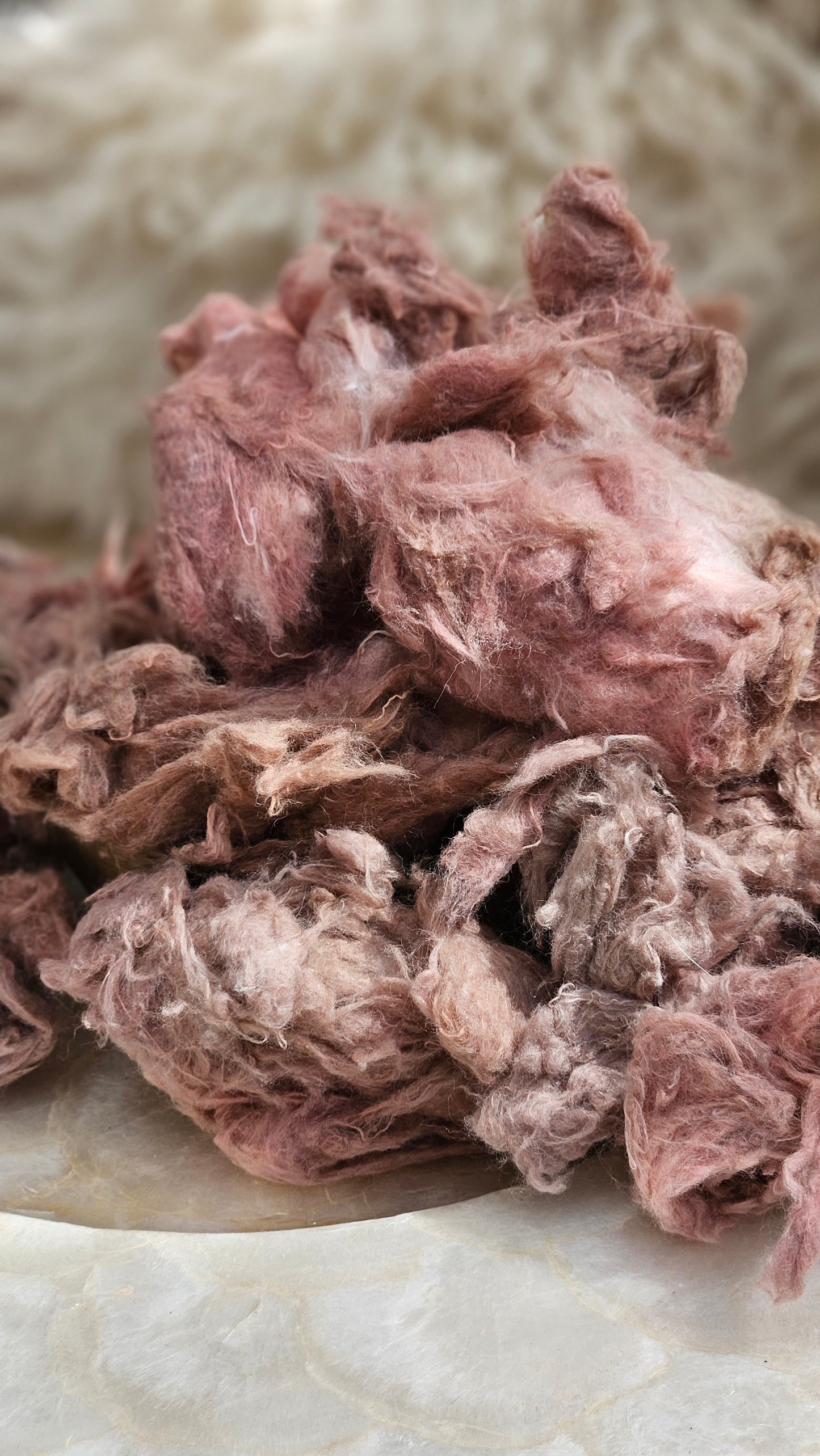 KHORASAN Dyed Recycled Cotton Noil - 2.5 ounces