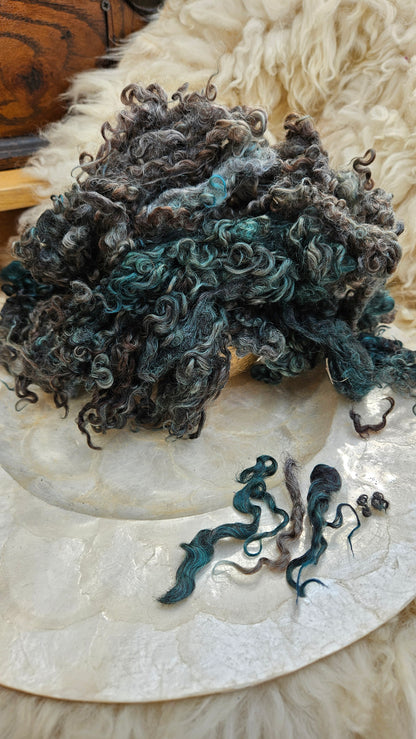 MELVILLE Dyed Cotswold Lamb Locks - 5 ounces