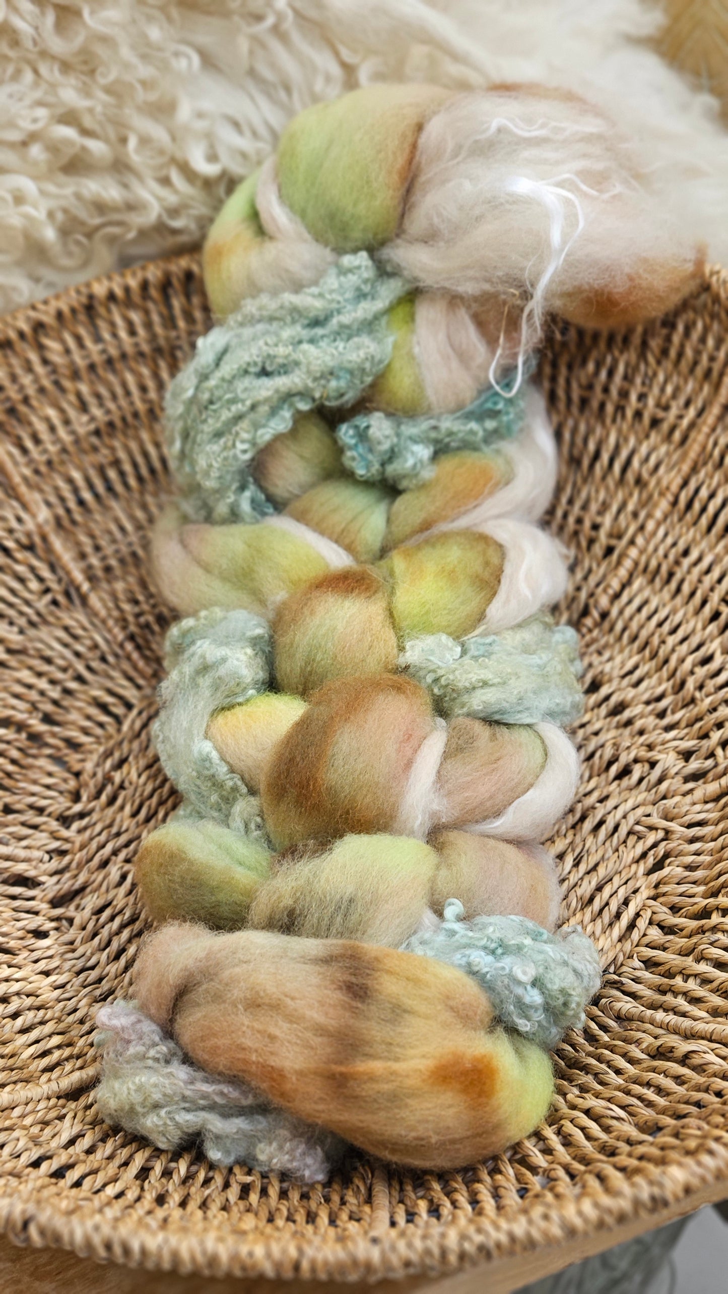 Monet Inspired Signature Art Roving - Gardener's House Collection 104 - 3.3 oz