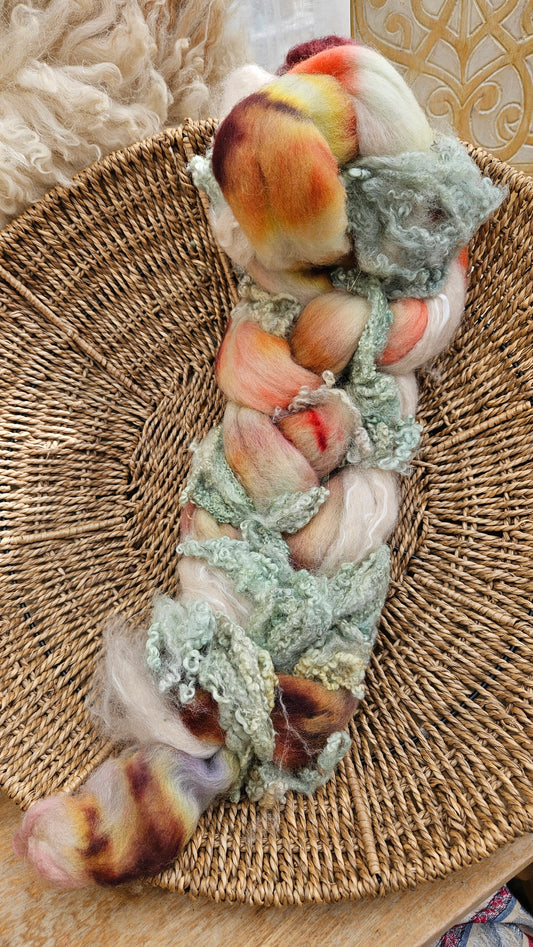 Monet Inspired Signature Art Roving - Gardener's House Collection 107 - 4 oz