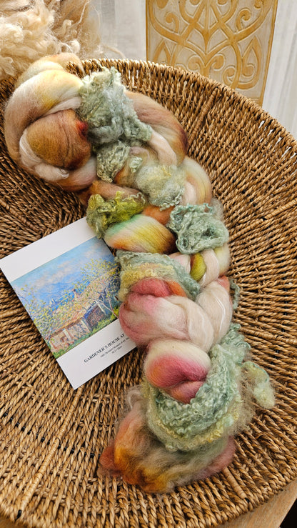 Monet Inspired Signature Art Roving - Gardener's House Collection 108 - 3.6 oz