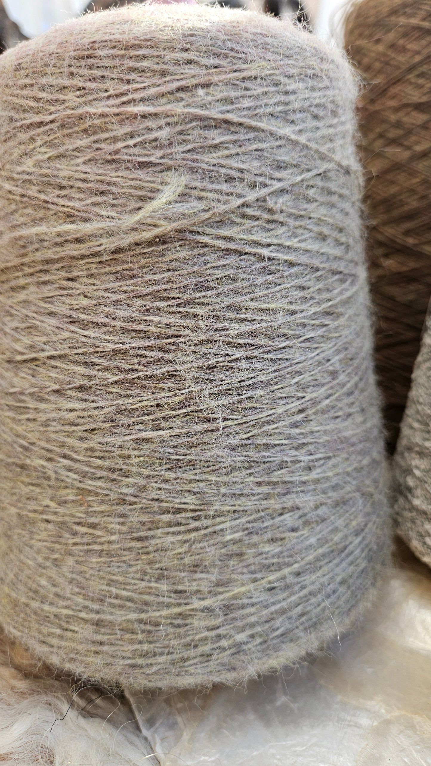 4.5+ Pounds of Yarn Cones - Degas Lot 02