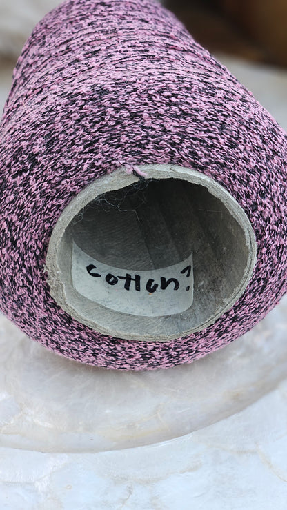 Vintage Punk Pink Cotton Thread Cone - 13 ounces