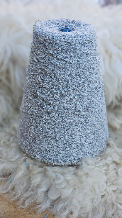 Vintage Slubby Cotton Thread Cone - 12 ounces