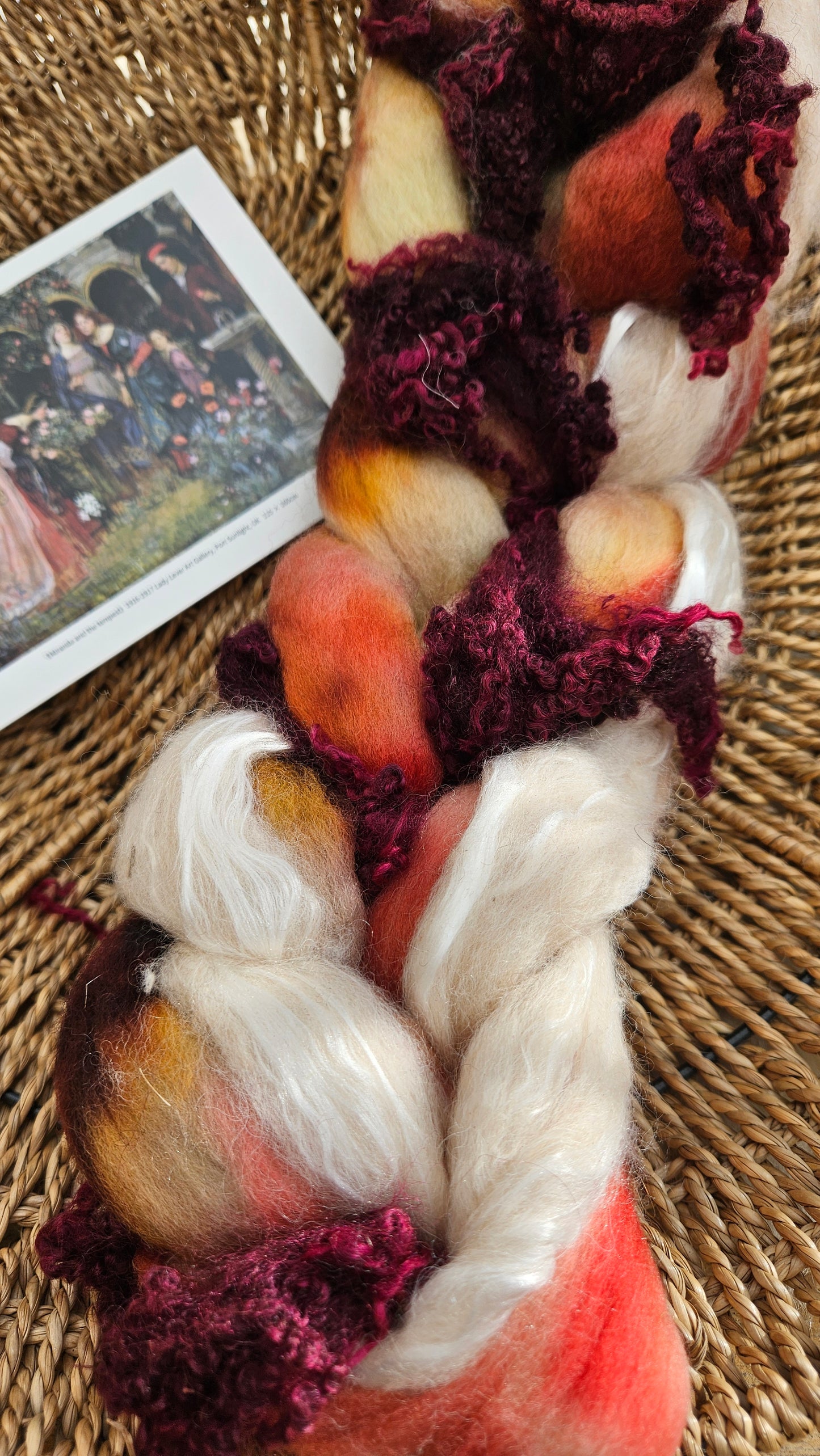 Waterhouse Inspired Signature Art Roving - Miranda and the Tempest Collection 111 - 3.1 oz