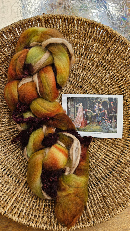 Waterhouse Inspired Signature Art Roving - Miranda and the Tempest Collection 123 - 3.3 oz