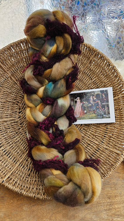 Waterhouse Inspired Signature Art Roving - Miranda and the Tempest Collection 124 - 5.1 oz