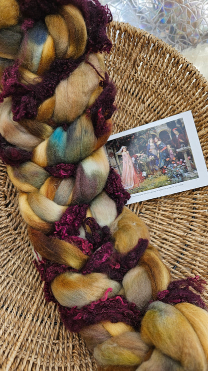 Waterhouse Inspired Signature Art Roving - Miranda and the Tempest Collection 124 - 5.1 oz