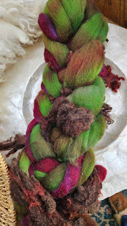 Waterhouse Inspired Signature Art Roving - Gathering Almond Blossoms Collection 107 - 3.8 oz