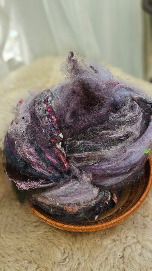 Luxe Layered Textured XL Art Batt - 260 - 4.1 ounces | 116 grams