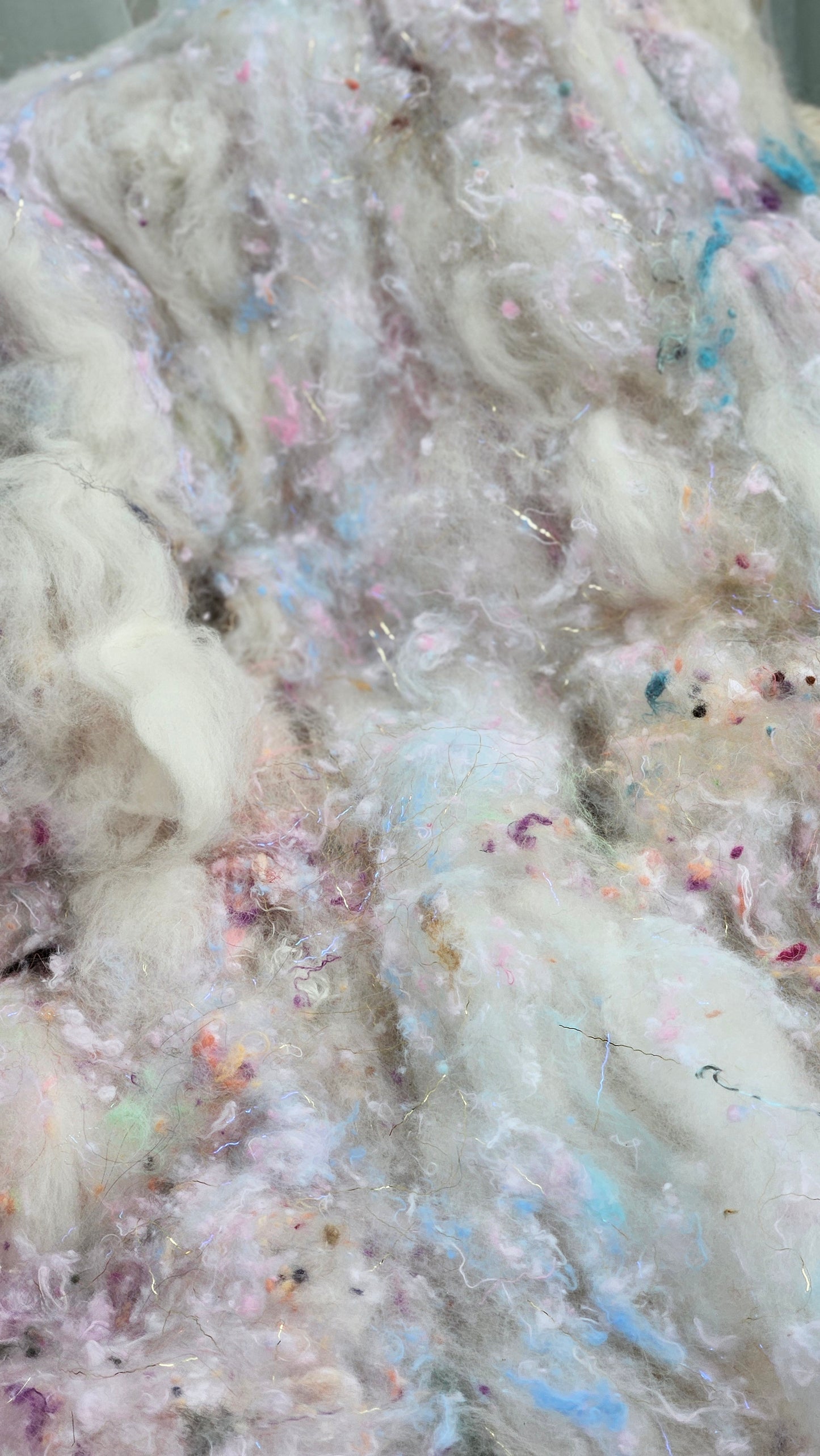 Luxe Layered Textured XL Art Batt - 225 - 3.2 ounces | 91 grams